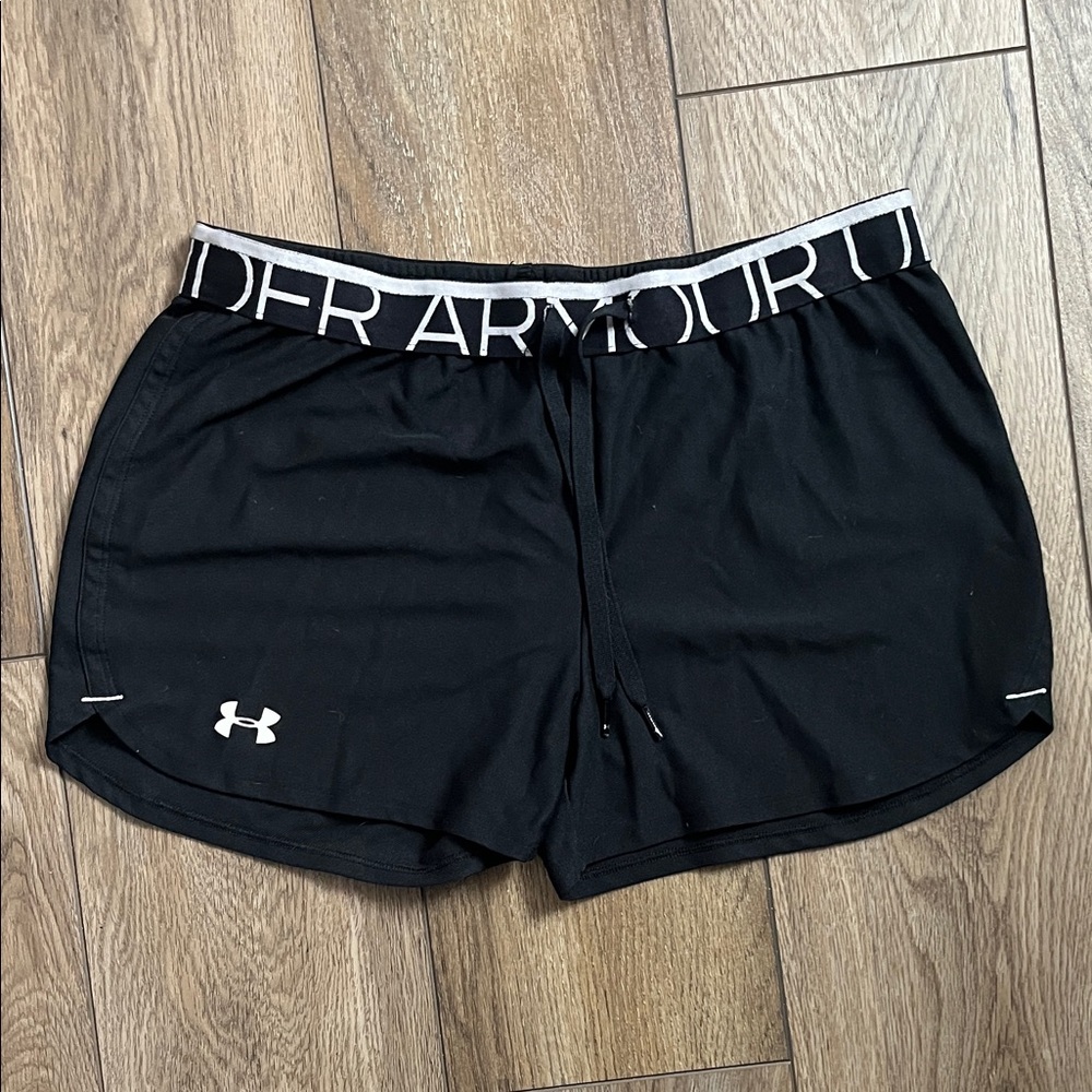 Under Armour Women's Black Athletic Shorts
